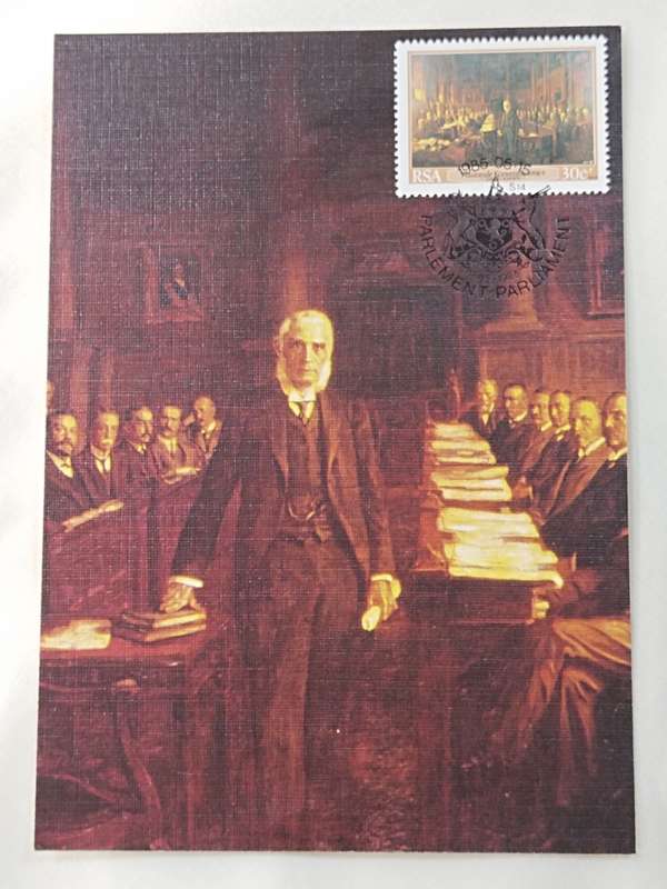 Postcards: Inauguration of the Cape Parliament building (1885-1985) Ingebruikneming van Kaapse Parle