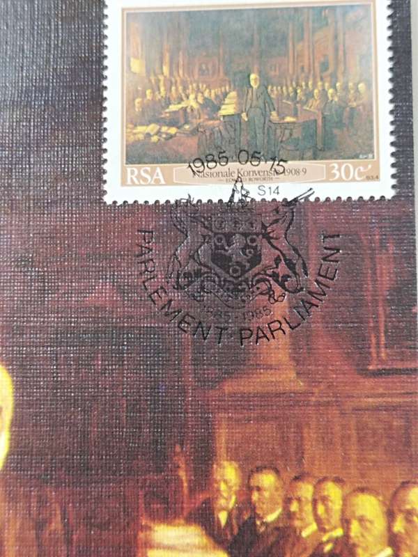 Postcards: Inauguration of the Cape Parliament building (1885-1985) Ingebruikneming van Kaapse Parle