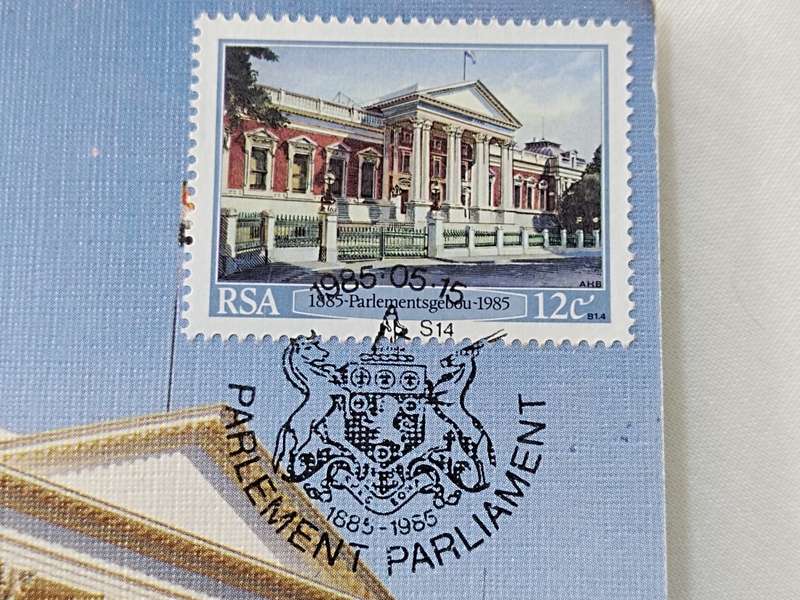 Postcards: Inauguration of the Cape Parliament building (1885-1985) Ingebruikneming van Kaapse Parle