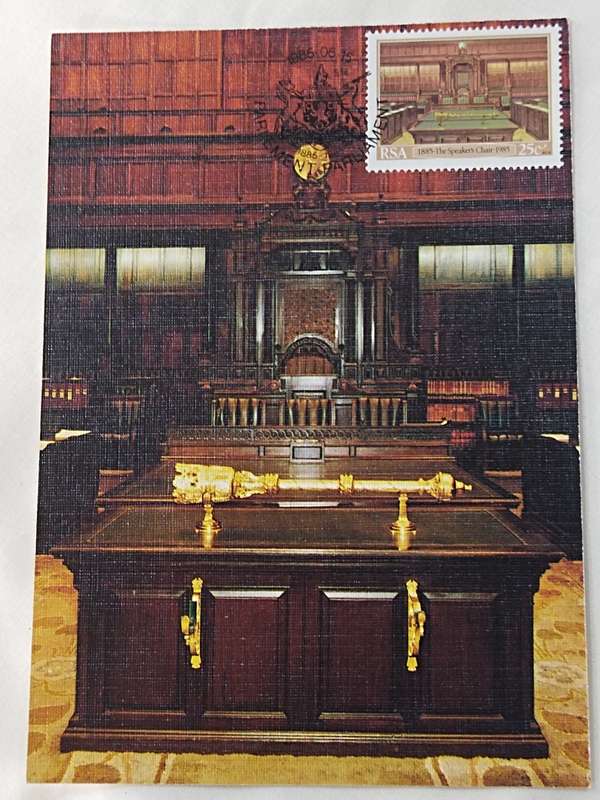 Postcards: Inauguration of the Cape Parliament building (1885-1985) Ingebruikneming van Kaapse Parle