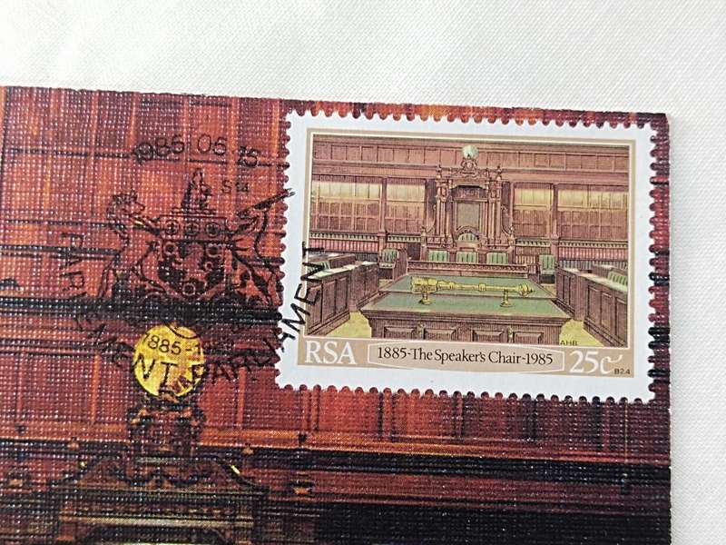 Postcards: Inauguration of the Cape Parliament building (1885-1985) Ingebruikneming van Kaapse Parle