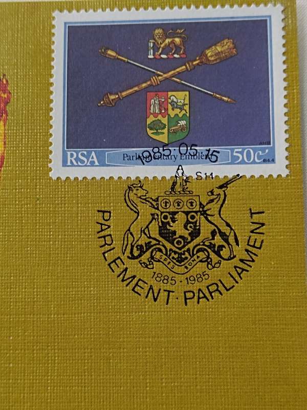 Postcards: Inauguration of the Cape Parliament building (1885-1985) Ingebruikneming van Kaapse Parle