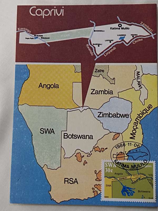 Postcards: SWA Caprivi