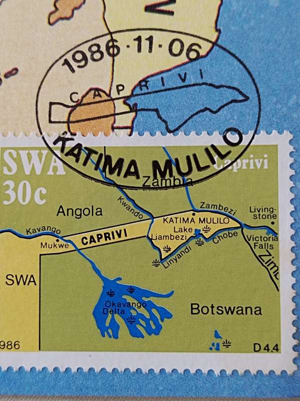 Postcards: SWA Caprivi