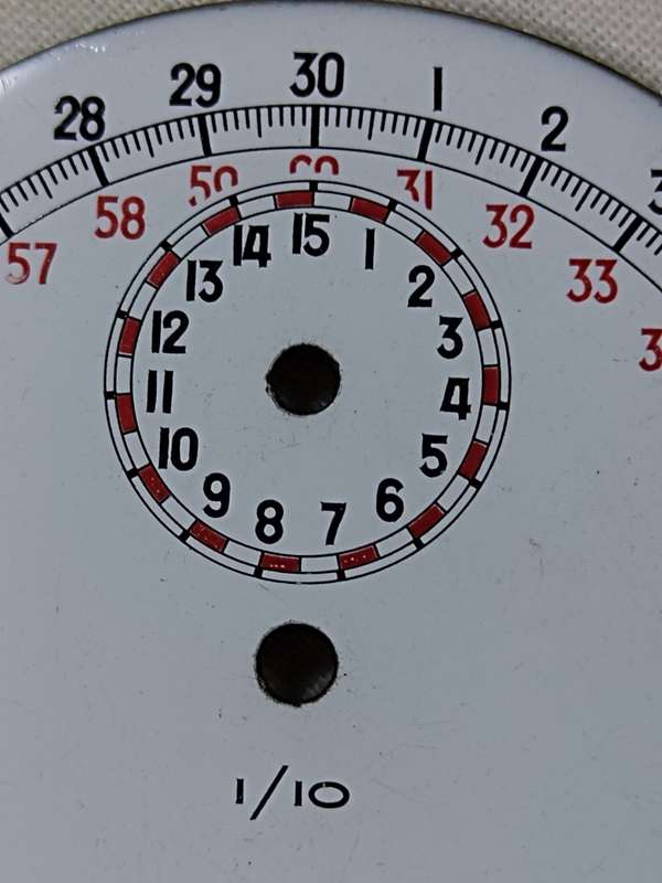 Enamel Stopwatch dial: Breitling Geneve Swiss Made