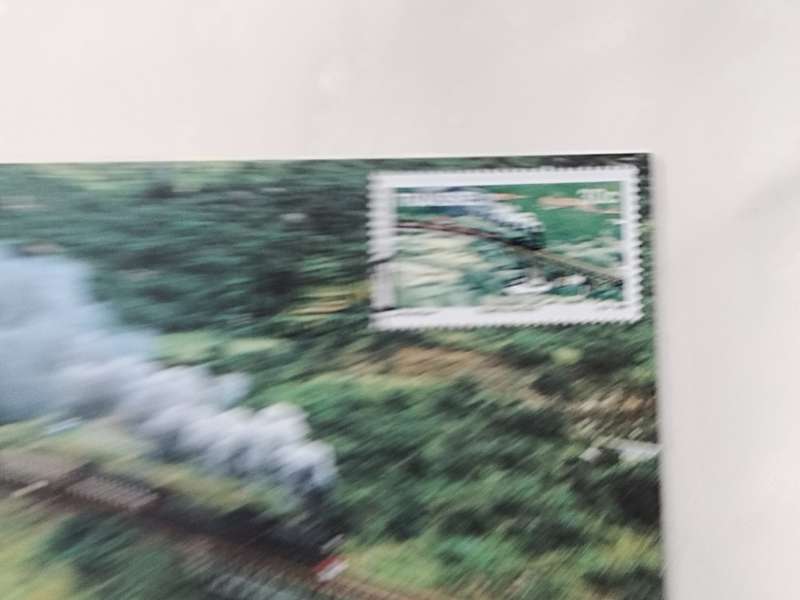 Postcard: Trains en Route Toleni Halt