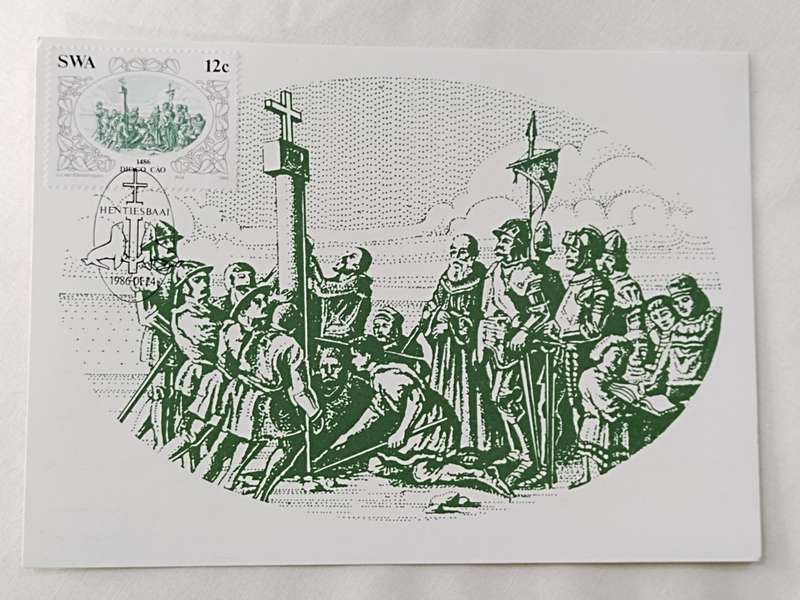 Postcard: Postcard: Discoverer of South West Africa/Ontdekkers van Suid Wes Afrika