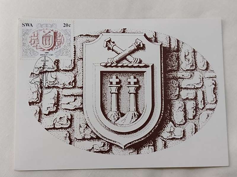 Postcard: Postcard: Discoverer of South West Africa/Ontdekkers van Suid Wes Afrika