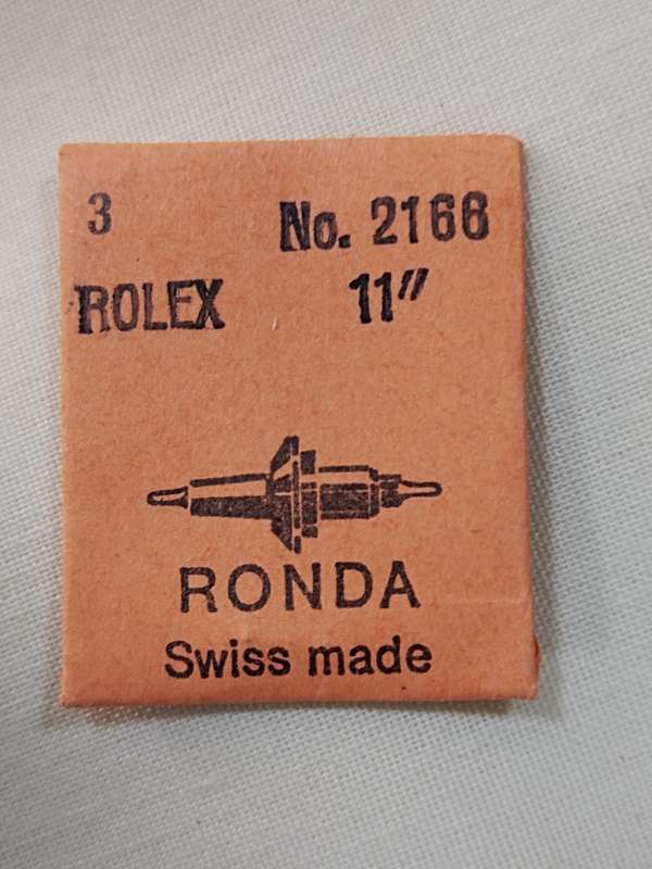 Rolex 2166 11". Ronda Swiss made