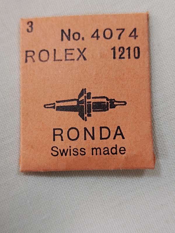 Rolex 4074. 1210. Ronda Swiss made