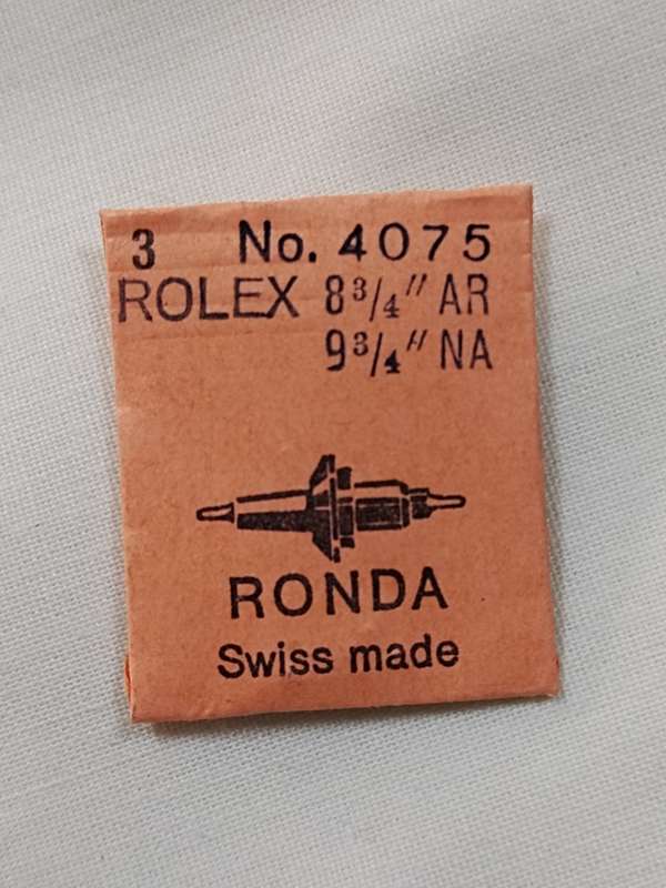 Rolex 4075. Ronda Swiss made