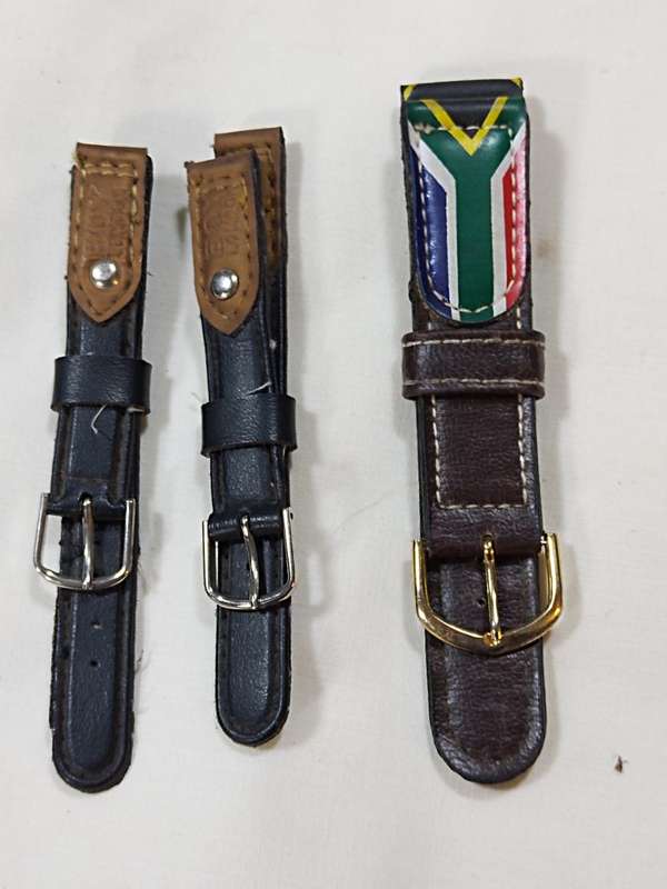 Three watch straps