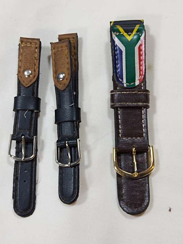 Three watch straps