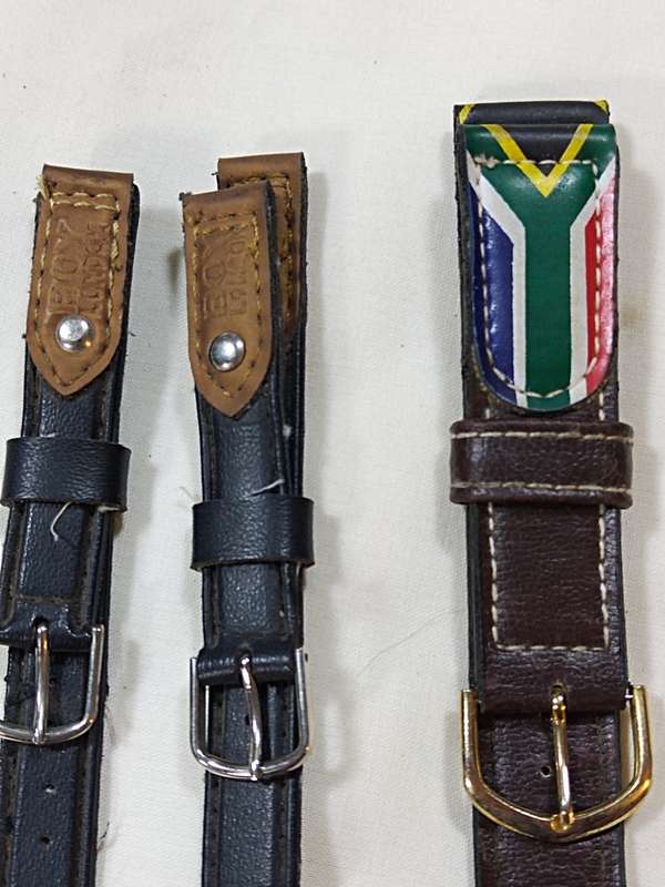 Three watch straps