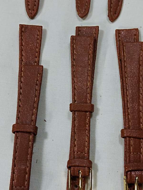 Ladies Brown leather watch straps