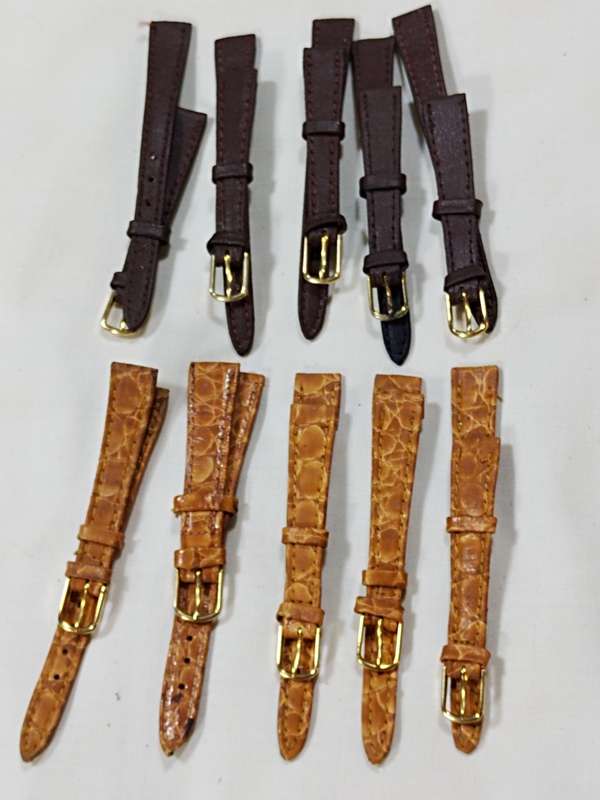 X10 Ladies leather watch straps