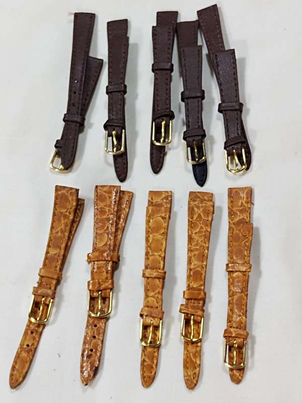 X10 Ladies leather watch straps