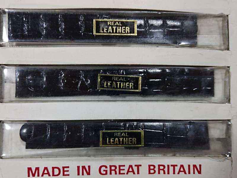 X12 Mens leather watch straps