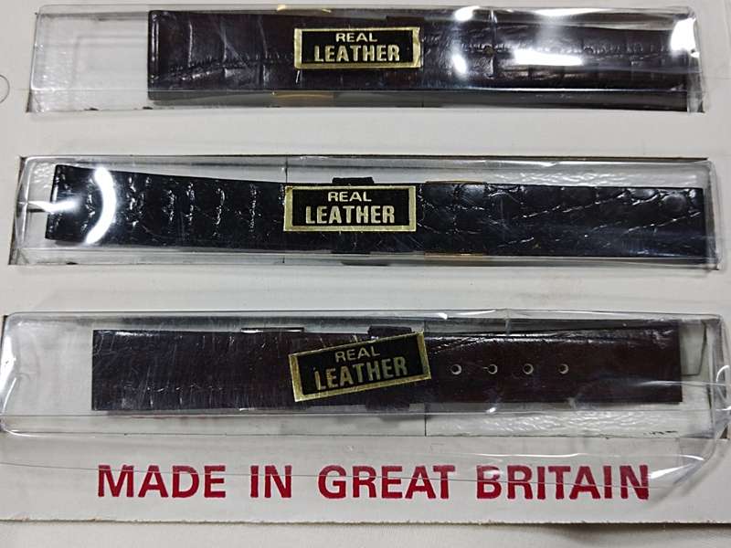 X11 Mens leather watch straps