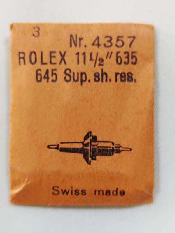Rolex 11 1/2" 635. 645 sup. 8h.r88.No 4357