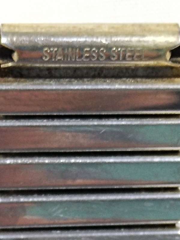 X5 Stainless steel stretch straps