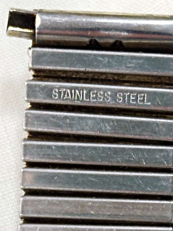 X5 Stainless steel stretch straps