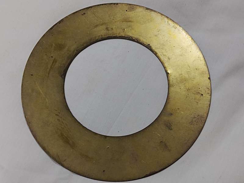 Brass clock Dial