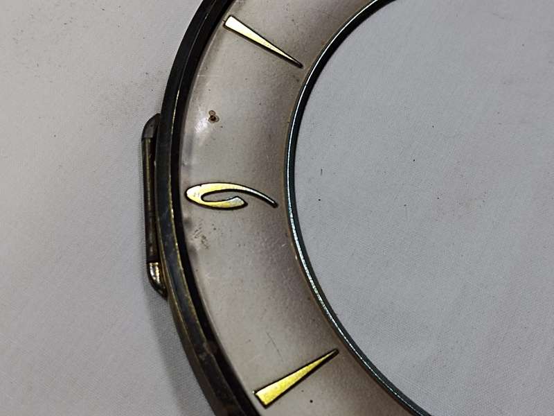 Clock Dial in frame
