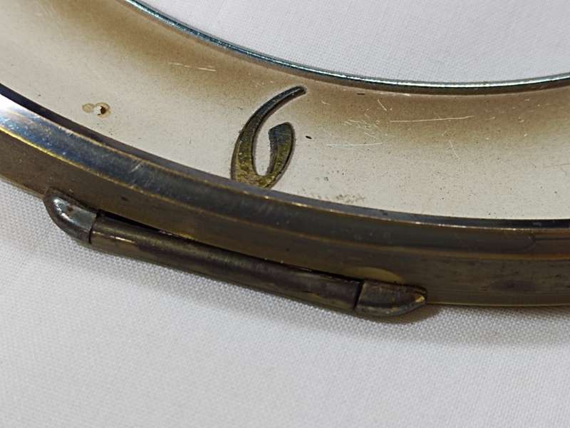 Clock Dial in frame