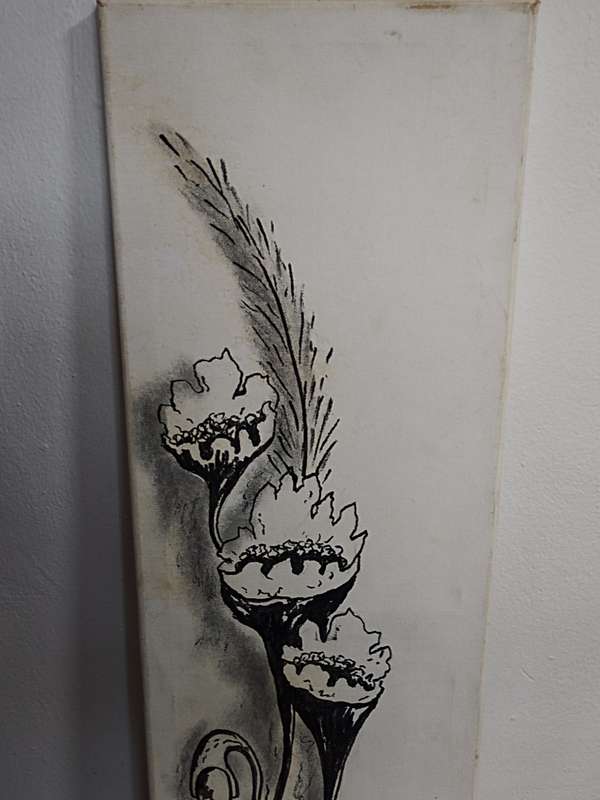 Painting on canvas by Koos van Staden