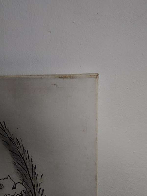 Painting on canvas by Koos van Staden