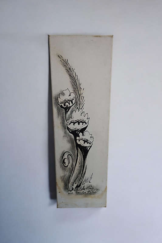 Painting on canvas by Koos van Staden