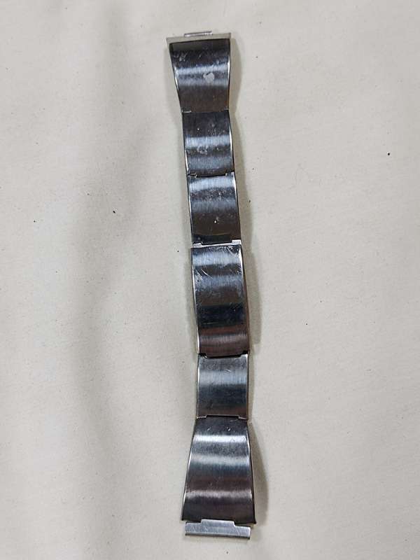 Men's Stainless steel watch strap: