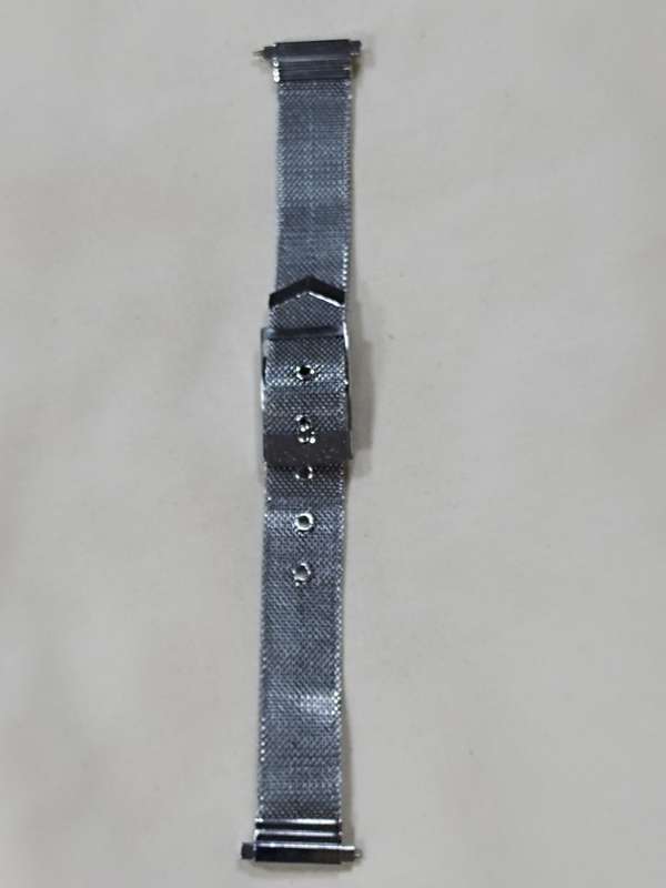 Belt style watch strap