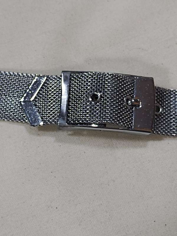 Belt style watch strap