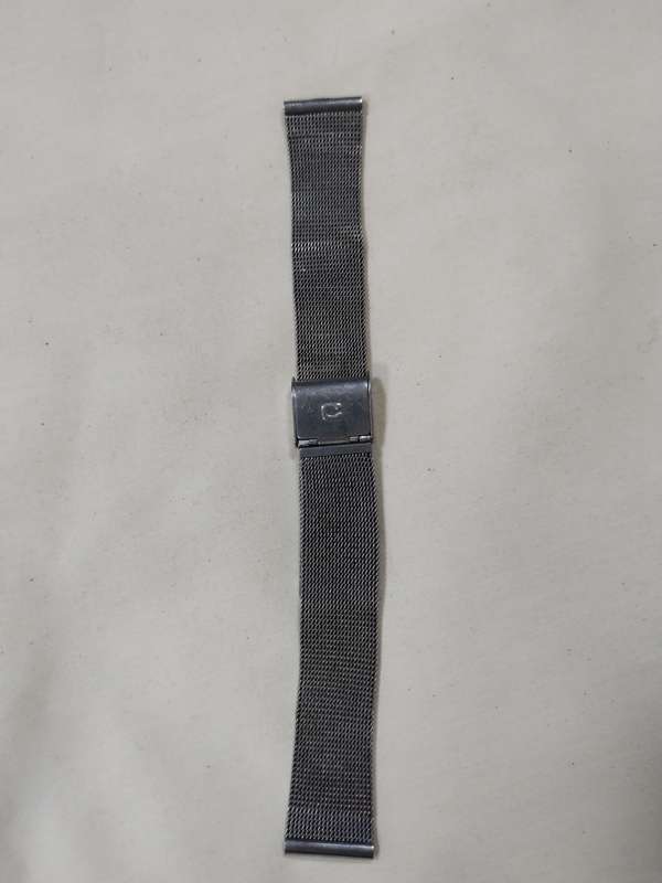 Men's Stainless steel watch strap: Mesh
