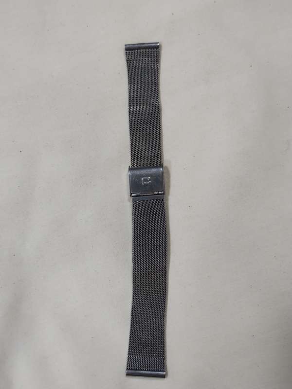 Men's Stainless steel watch strap: Mesh