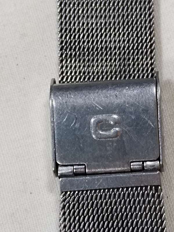 Men's Stainless steel watch strap: Mesh