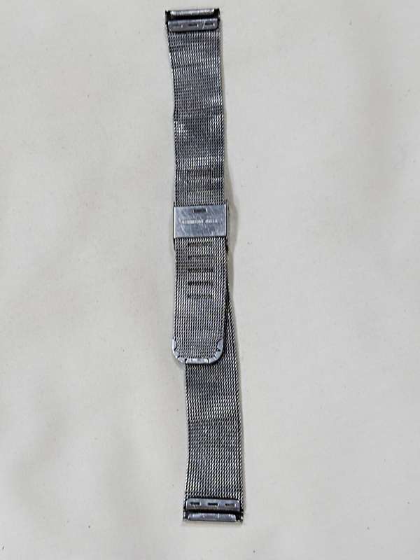 Men's Stainless steel watch strap: Mesh