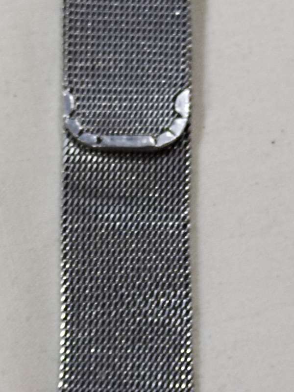 Men's Stainless steel watch strap: Mesh