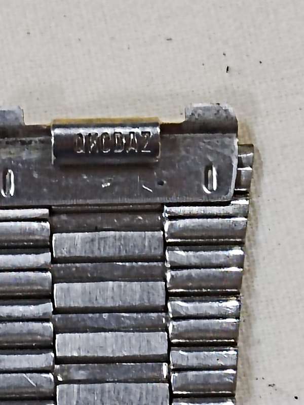 Men's Stainless steel watch strap: Orient Gold Tone