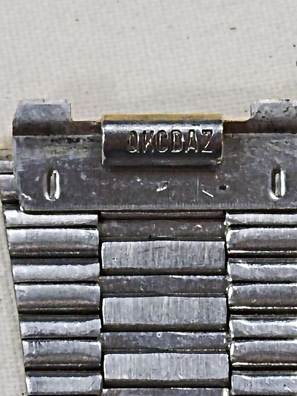 Men's Stainless steel watch strap: Orient Gold Tone