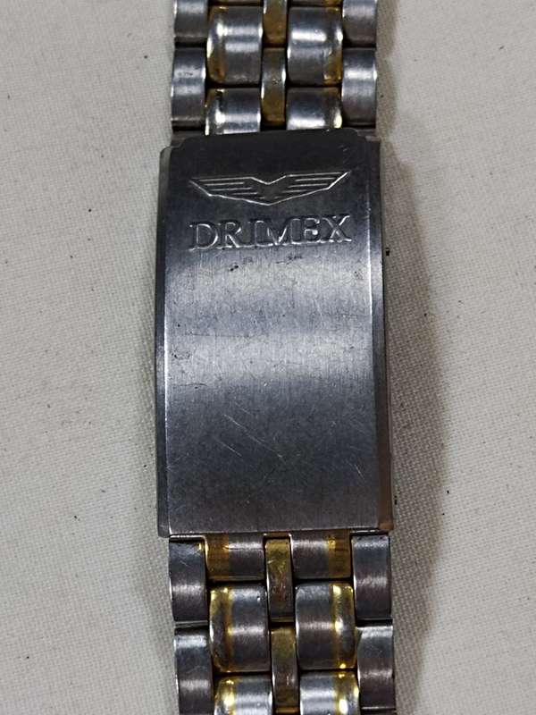 Men's Stainless steel watch strap:  Drimex