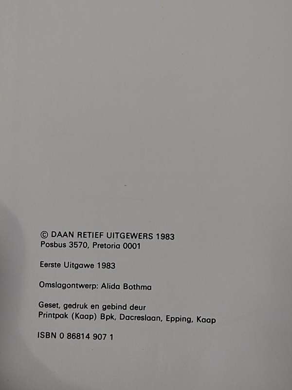 Mannieaap deur  Pieter W. Grobler