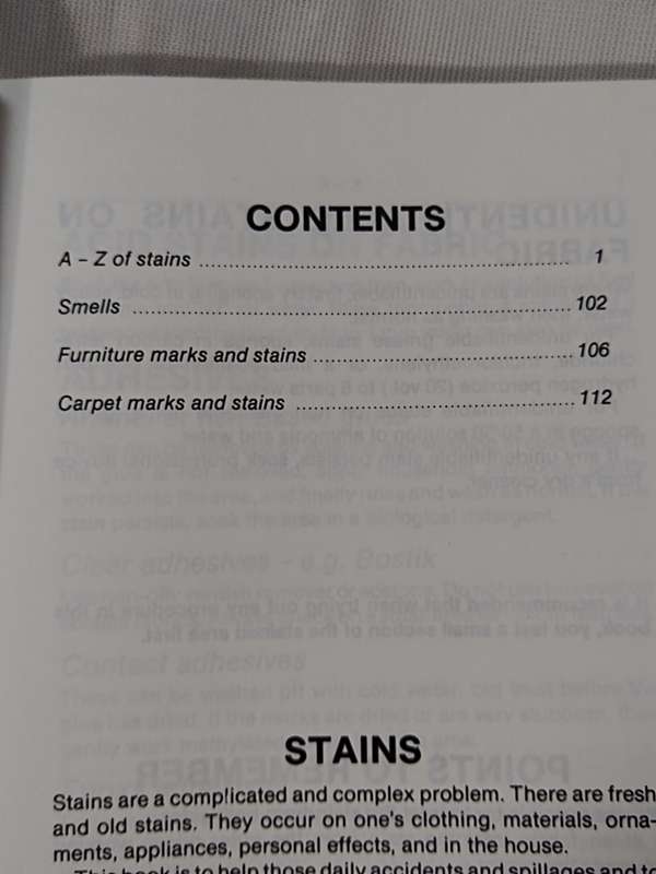 Removing Stains. By Laurence Myerson