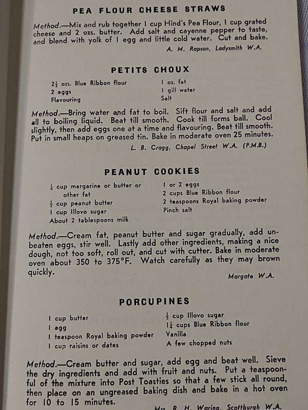 Silver Jubilee recipe book. Re Issued 1959