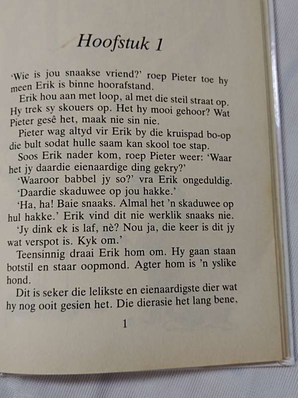 Toiings tree in die bres deur Patsy Glenday
