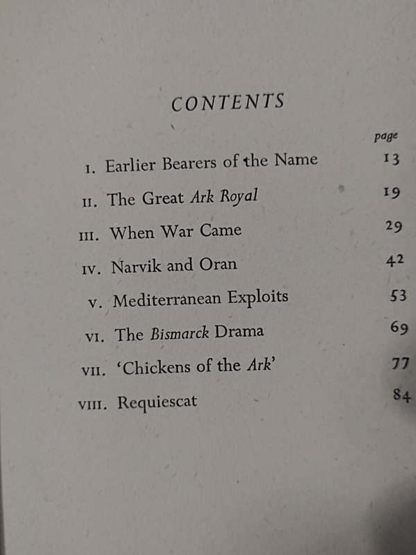 Ark Royal the story of a famous ship by Sir Herbert Russell