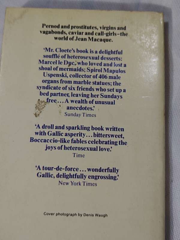 Stuart Cloete: The 1001 Nights of Jean Macaque