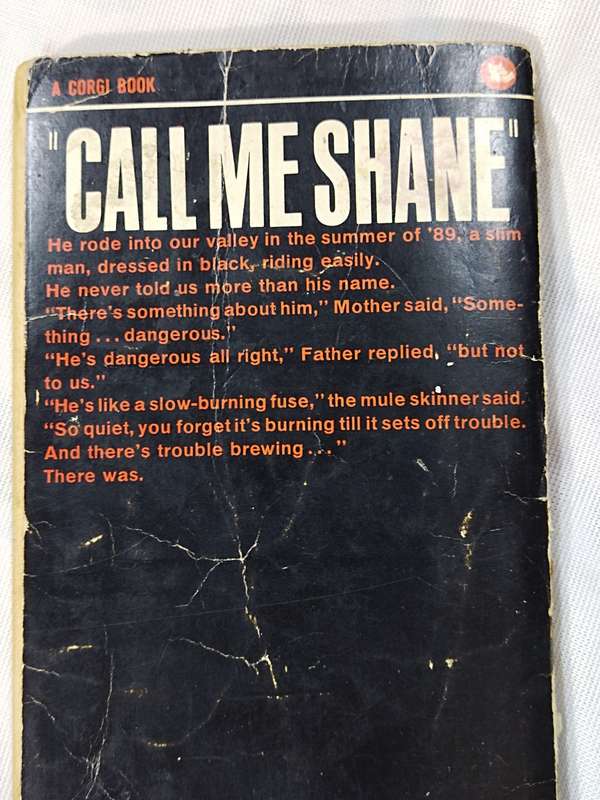 Shane by Jack Shaefers